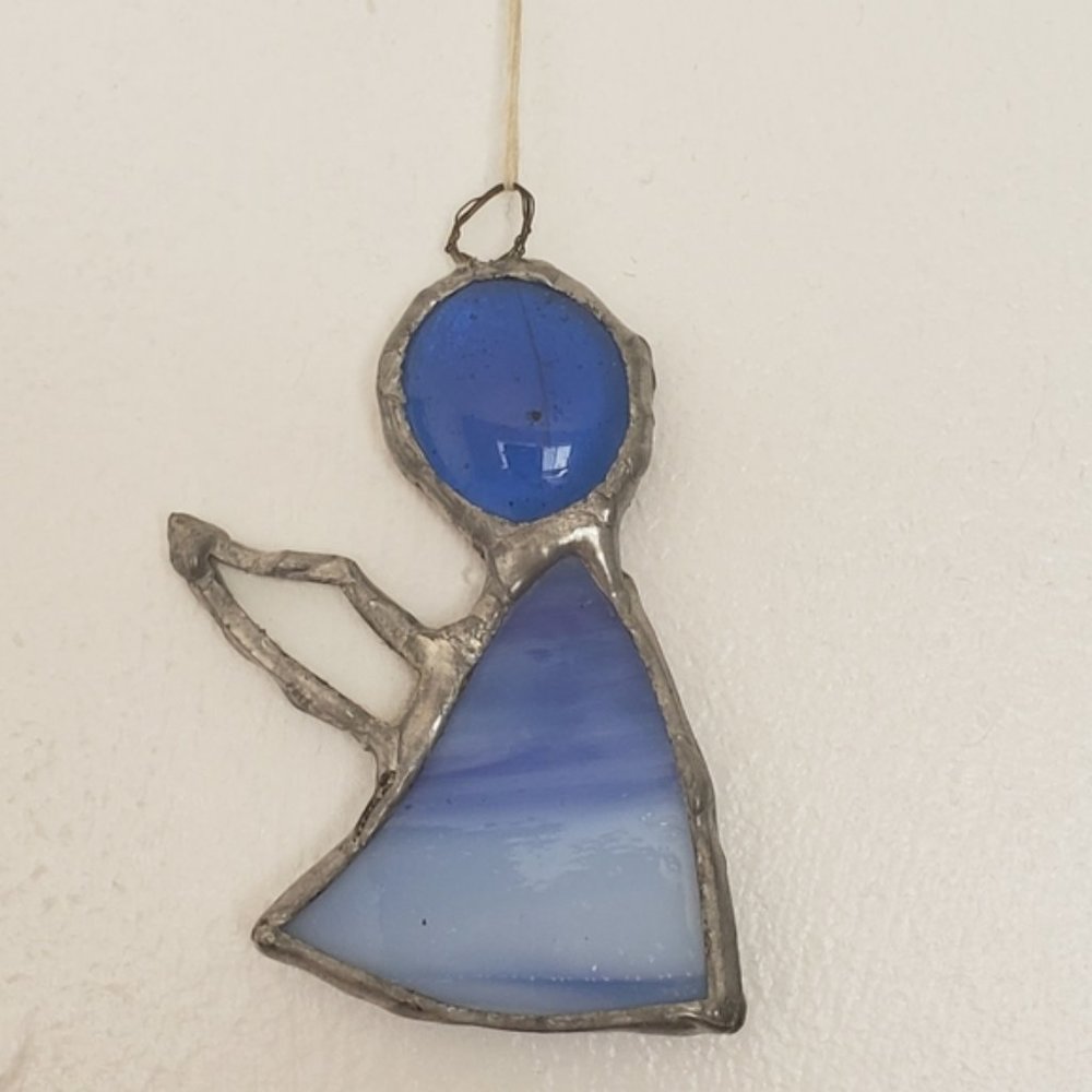 Small Metal Angel Christmas Tree Ornament